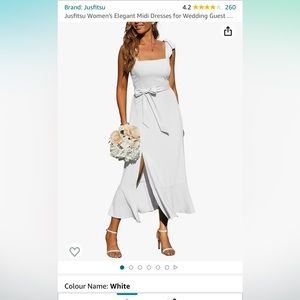 White Midi/Long Dress